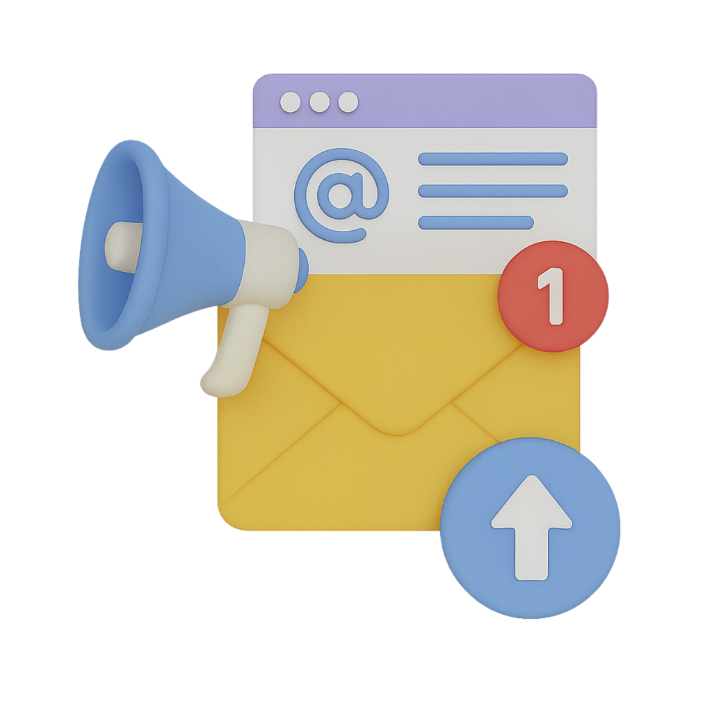 ai generated, email marketing, communication, megaphone, email, notification, online, promotion, advertising, internet, business, technology, inbox, send, receive, campaign, notification icon, cutout-9666712.jpg